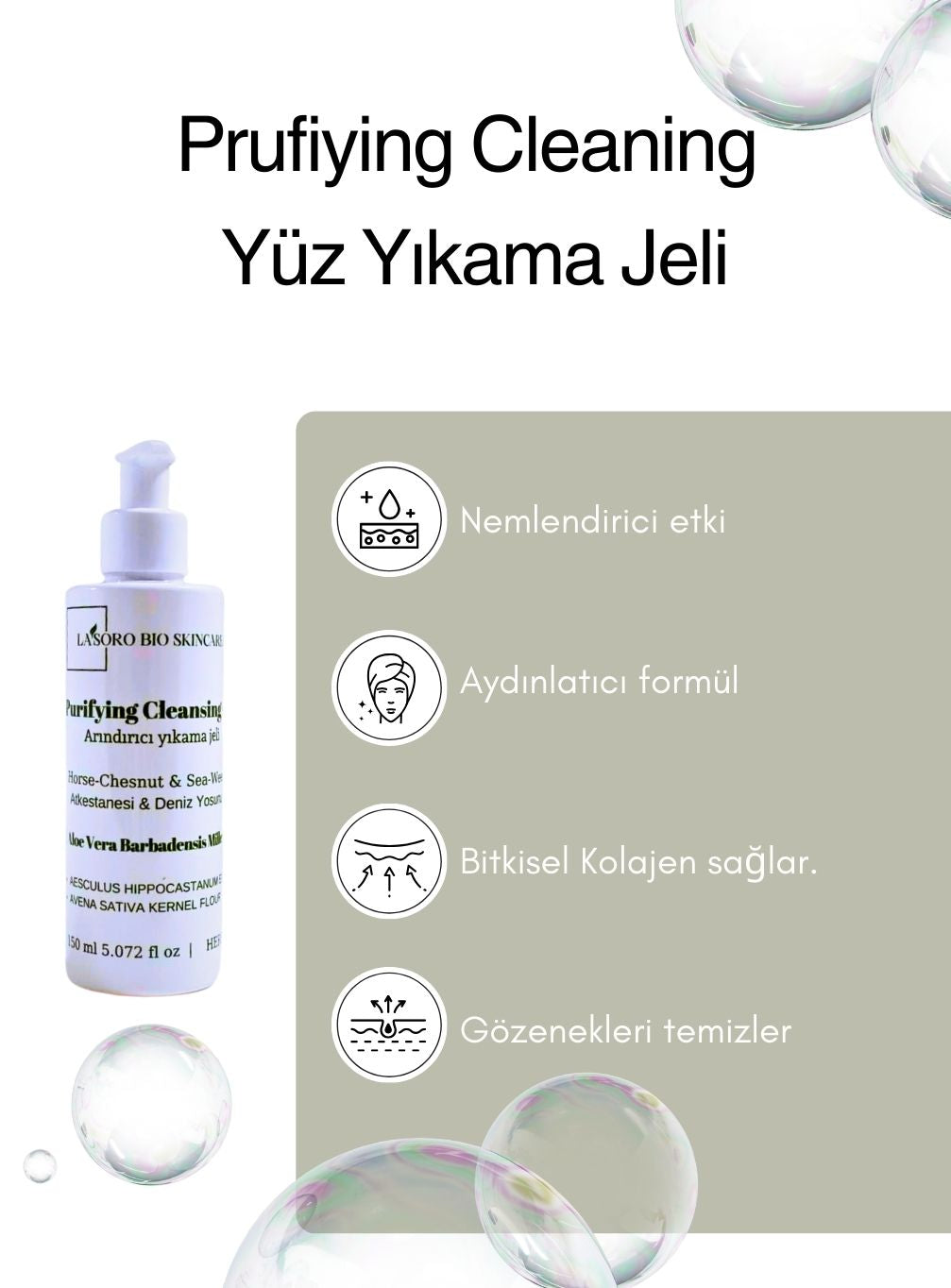 Prufiying Cleaning Yüz Yıkama Jeli