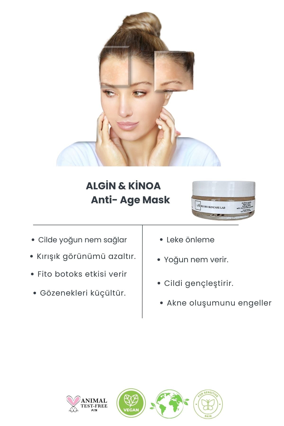 ALGİN &KİNOA MASK