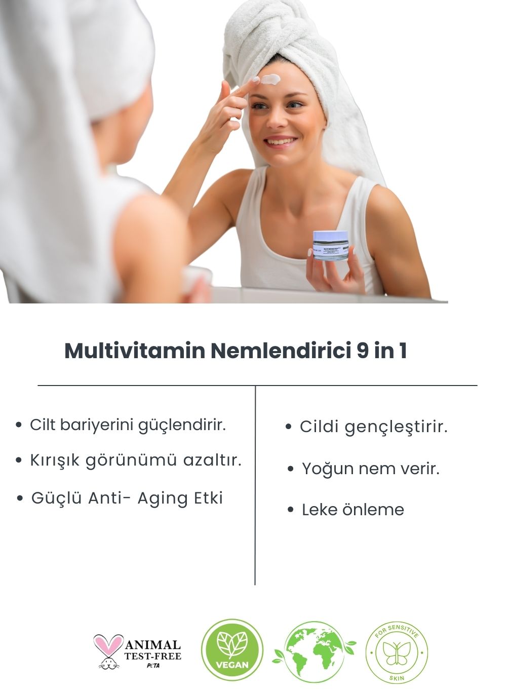Multivitamin Moisturizer 9 in 1