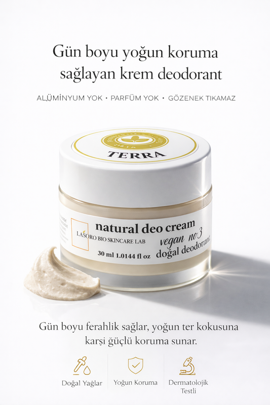 Natural Deo Cream Vegan No:3 Terra