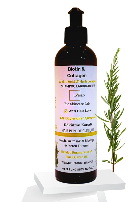 Dökülme Karşıtı  Şampuan Biberiye Biotin Peptitli